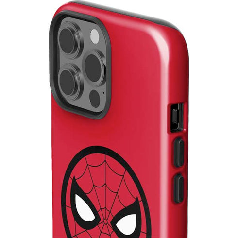 Marvel Spiderman Spiderman Emblem iPhone 15 Pro Max Impact Case